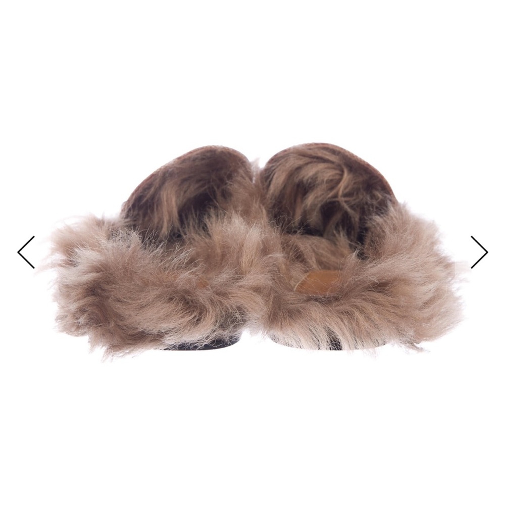 Gucci Princetown loafers Beige Fur Mules size 39 - Picture 4 of 5